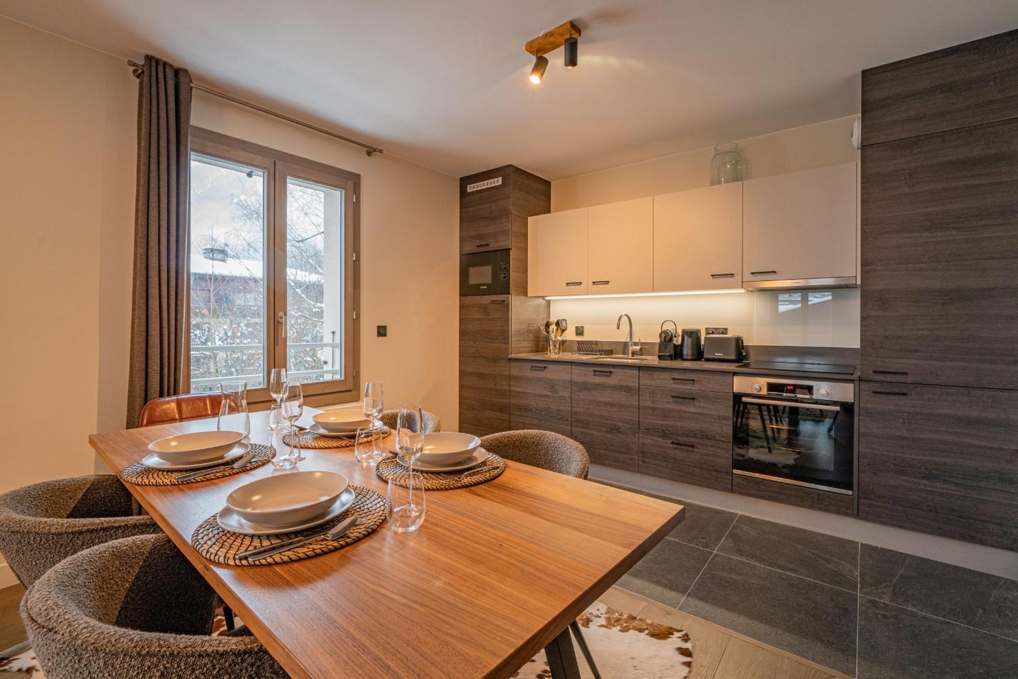 Perle Blanche - Brand New 2 Bedroom Apartment Perfectly Located Chamonix Exterior foto